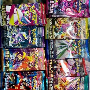 9 Pokemon Packs Variety Bundle Korean New Factory Sealed Authentic